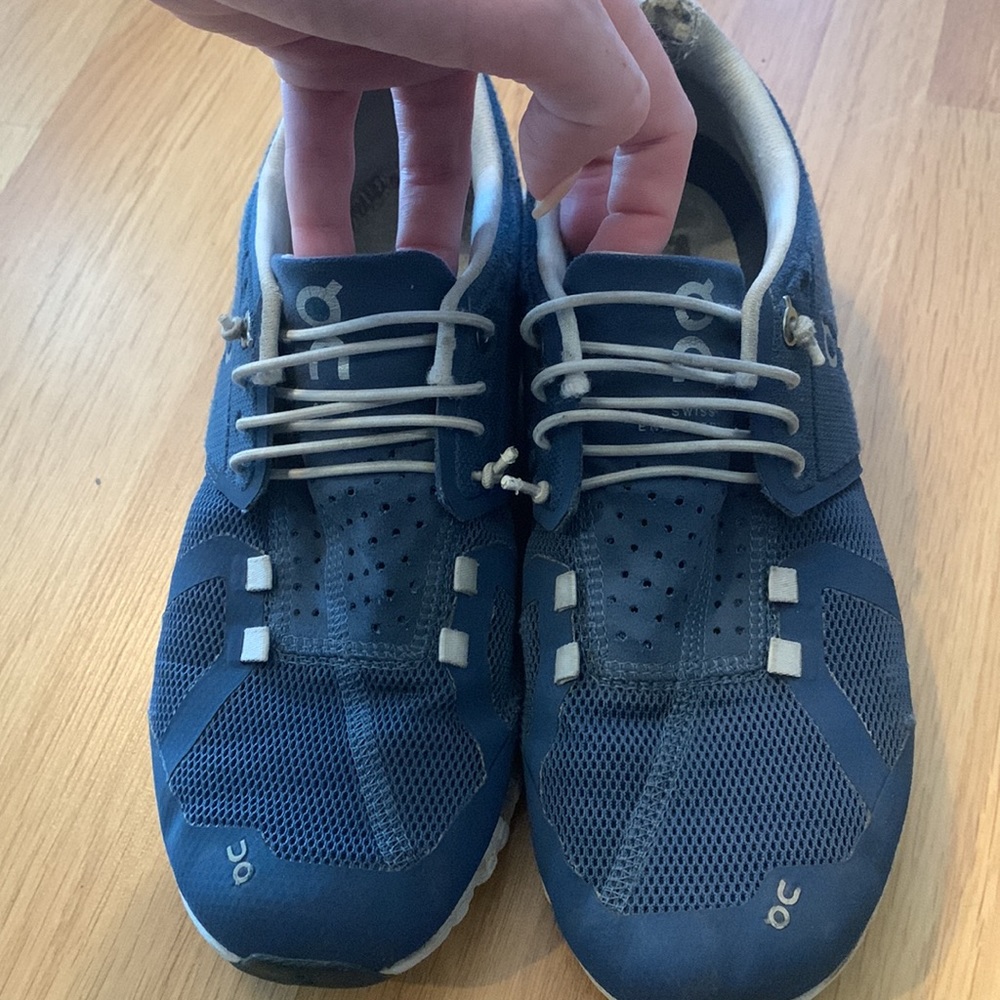 On cloud running sneakers in royal blue - Picture 6 of 8
